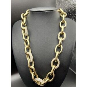 Coldwater Creek Crystal Link Necklace